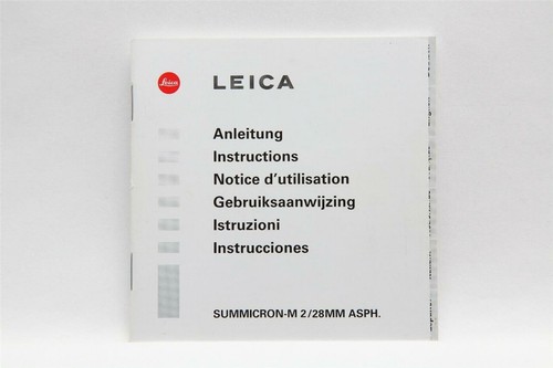 Excellent leica summicron - excellent,